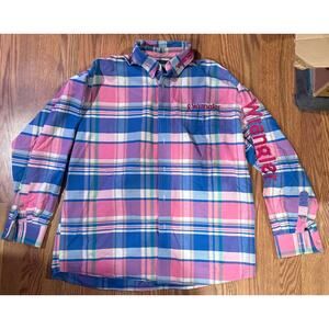 Wrangler “Tough Enough to Wear Pink” Western Button-Up Shirt